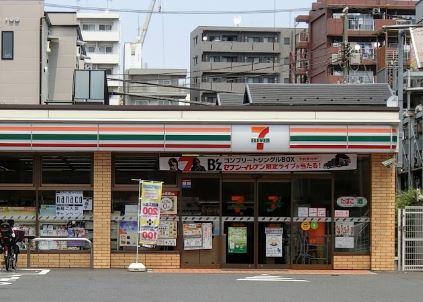 コンビニ　セブンイレブン　羽田1丁目（コンビニ）まで124m
