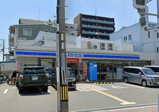 コンビニ　ローソン　南吹田五丁目店（コンビニ）まで424m