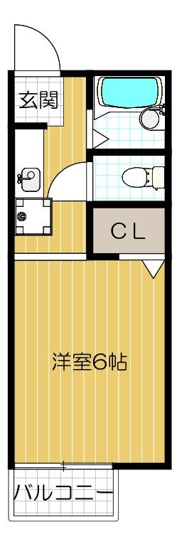パティオ新森の間取り写真