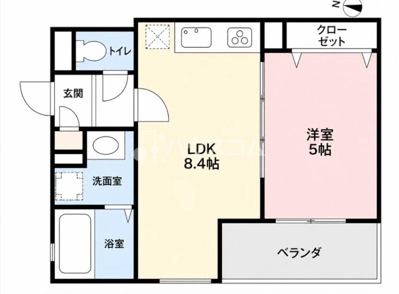 京阪本線 大和田駅 徒歩11分 3階建 築1年の間取り写真