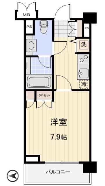 プロスペクト大森海岸の間取り写真