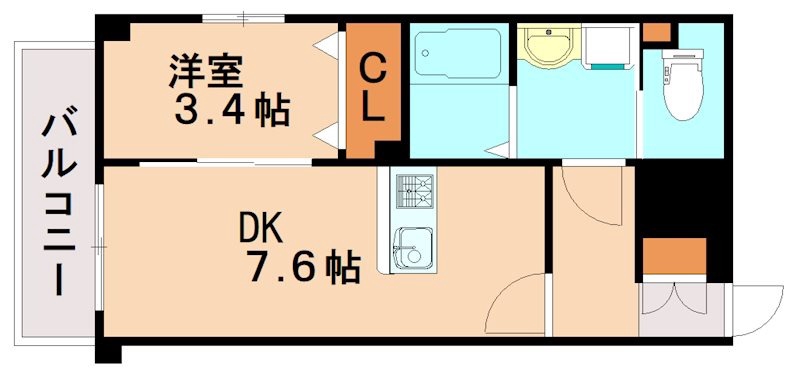 アヴァンティ銀天町の間取り写真