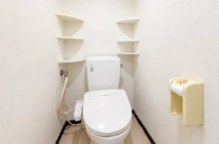 清新プラザマンション3号棟のトイレ写真