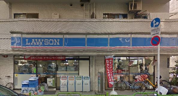コンビニ　ローソン H月島勝どき店（コンビニ）まで382m