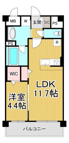 プリマヴェーラ甲子園一番町の間取り写真