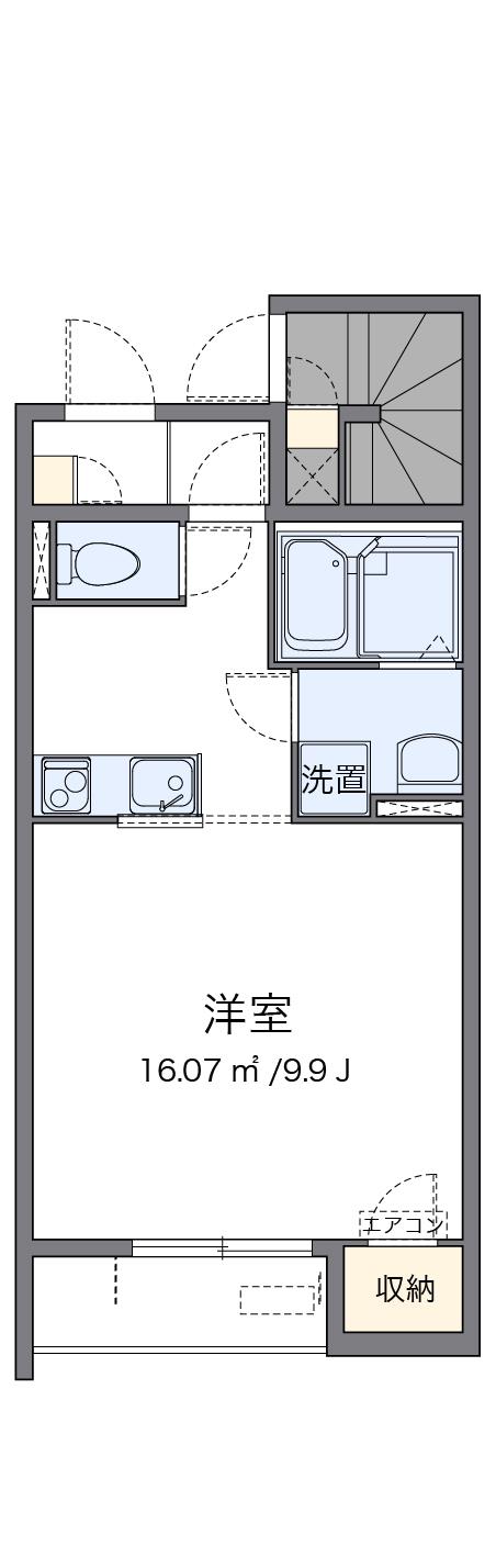 ＪＲ山陽本線 姫路駅 バス乗車時間：23分 最寄りバス停で下車 徒歩9分 2階建 築10年の間取り写真
