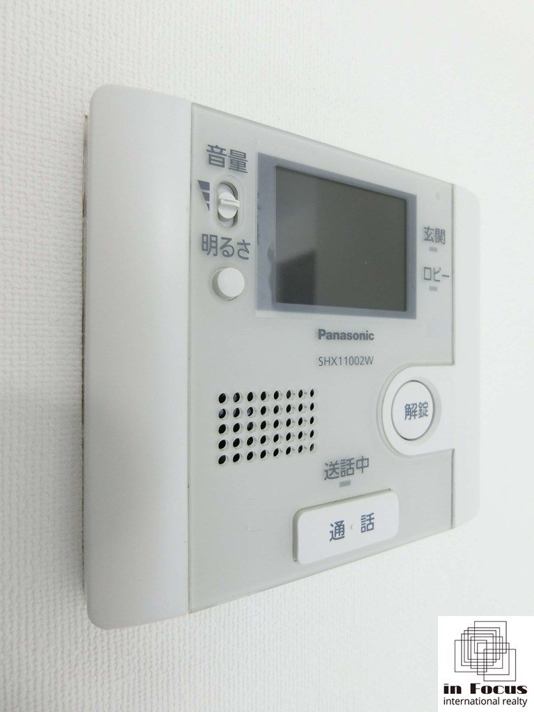 セキュリティ　来客の顔が見える安心のTVモニターホン