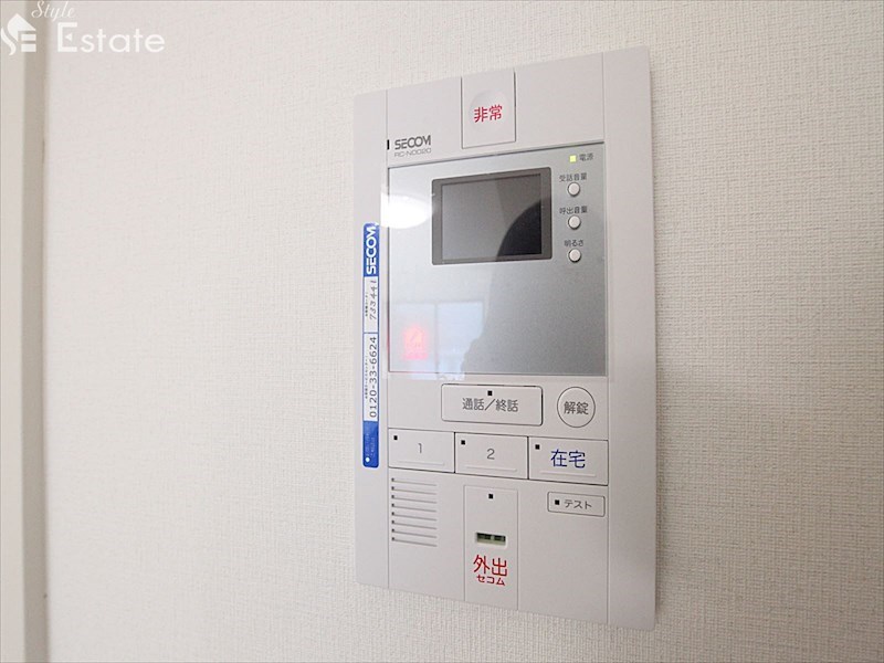 セキュリティ　モニター付インターホン