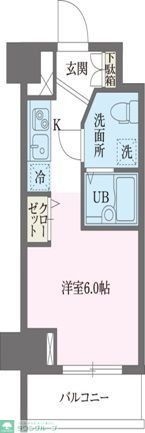 THEパームス新小岩の間取り写真