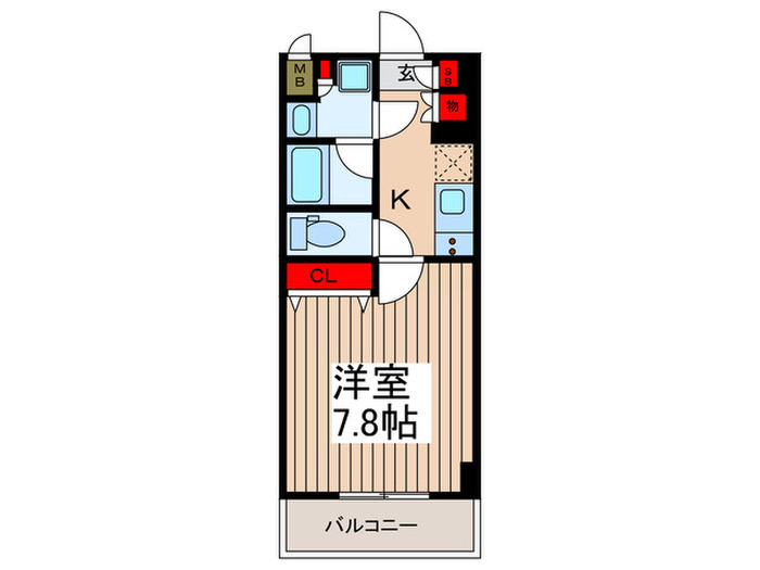 ベルヴィーユ龍賀台の間取り写真