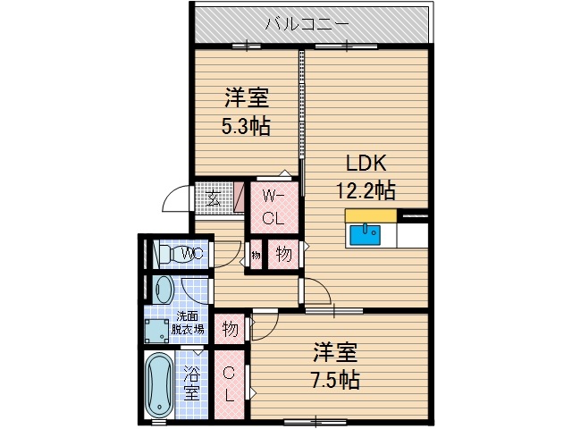 アーバンヒルズの間取り写真