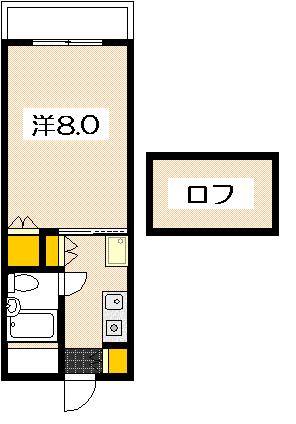 井口クイーンズコートの間取り写真