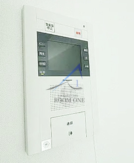 セキュリティ　モニター付きインターホンです。