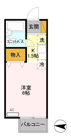 パル2511の間取り写真