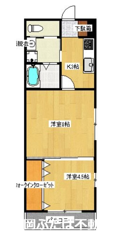 K&Y寺塚の間取り写真