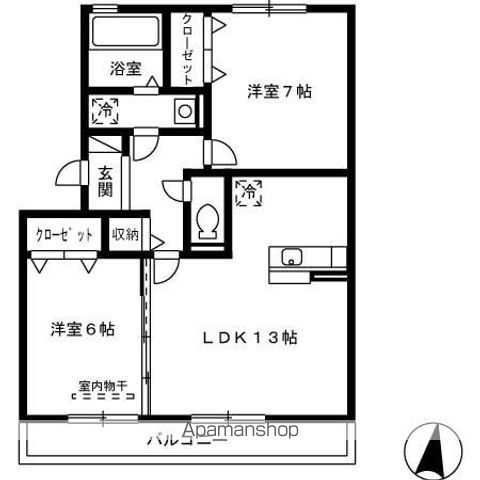 エスペラールの間取り写真