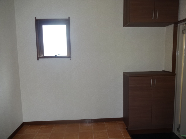 玄関　広々としています