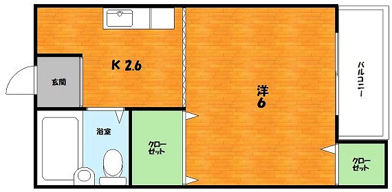 山戸ハイツの間取り