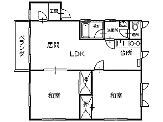 サンライズホームの間取り