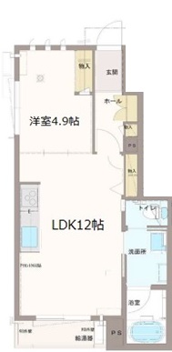 シャーメゾン真栄上杉IIの間取り