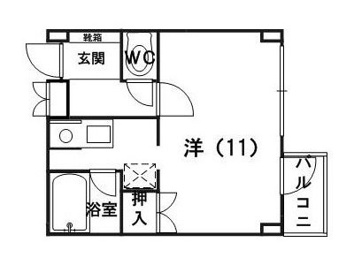 ブランシェコムの間取り