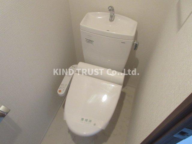 トイレ　ゆったりとした空間のトイレです