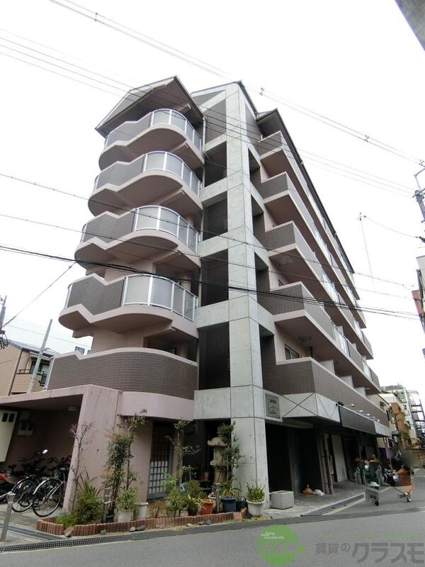 茨木市永代町のマンションの建物外観