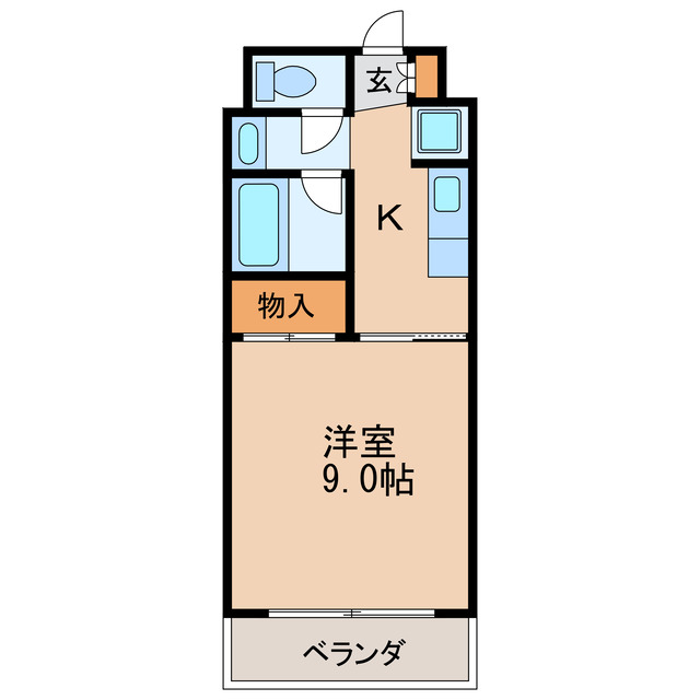 シティハイツ名城IIの間取り