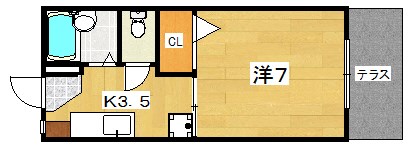 グリーンヒルハイツの間取り