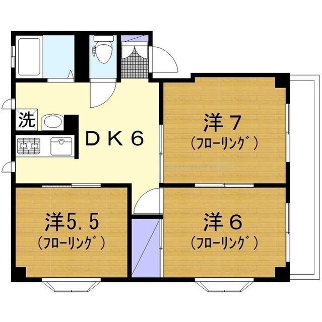 ヒルズ泉の森の間取り