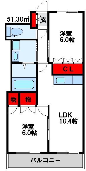 こもれびの間取り