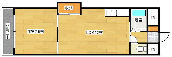 水坂ビルの間取り