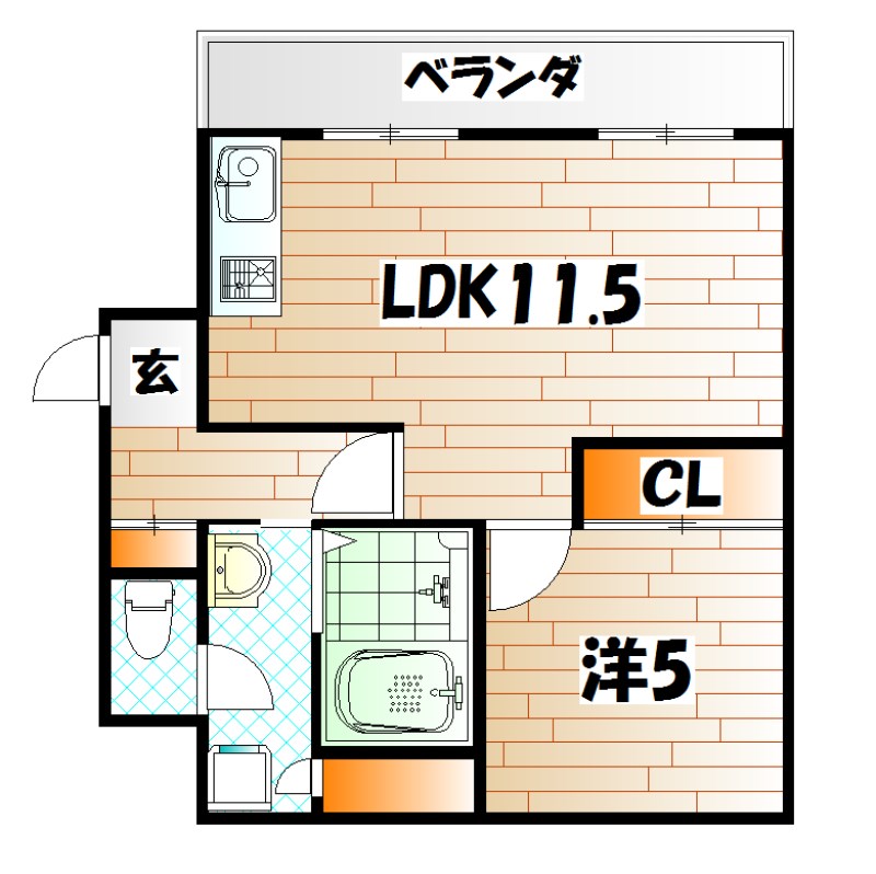 田町ビルの間取り