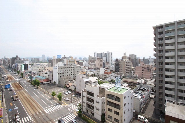 【広島市中区舟入幸町のマンションの眺望】