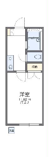 レオパレス姫路の間取り