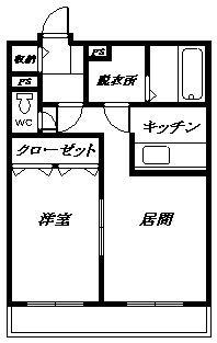 ステラガーデンＢ棟の間取り