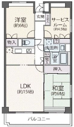 ベルフォーレ新百合ヶ丘の間取り