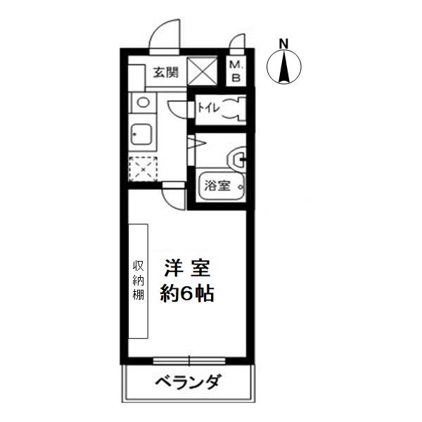 コンフォール雲井の間取り