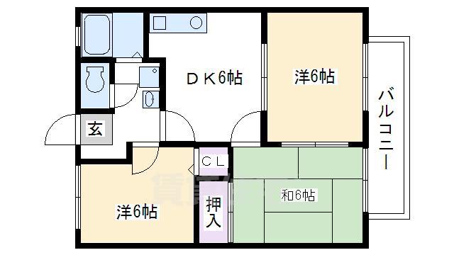 メゾンアスコットの間取り