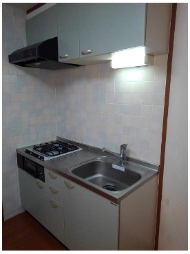 東急東横線 元住吉駅 徒歩7分 4階建 築23年のキッチン写真