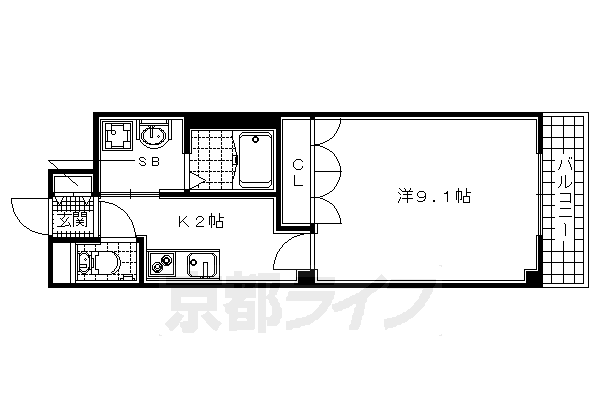 プエルタIの間取り