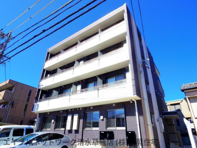 【静岡市清水区楠新田のマンションの建物外観】