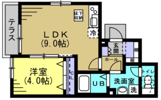 AJ北越谷の間取り