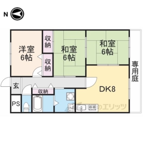 ライフステージ広瀬駒場新町の間取り