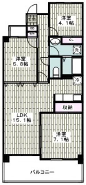 【ヒルトップ市ヶ尾の間取り】