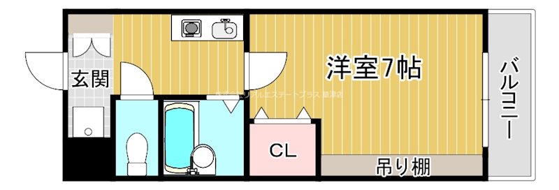 ヴィヴォ8番館の間取り