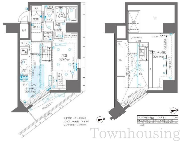 ZOOM新宿御苑前の間取り