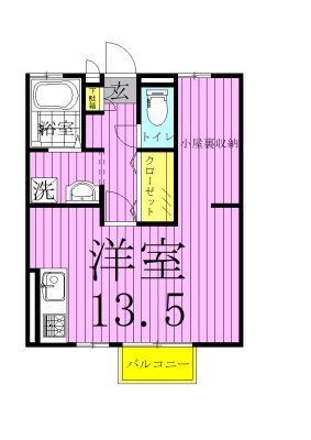 【ビューテラスハイム天王台の間取り】