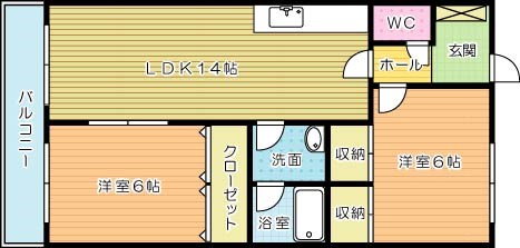 第１０岡部ビルの間取り