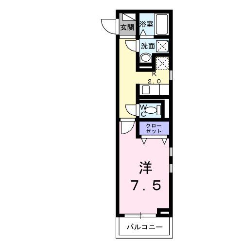 横浜市緑区十日市場町のマンションの間取り